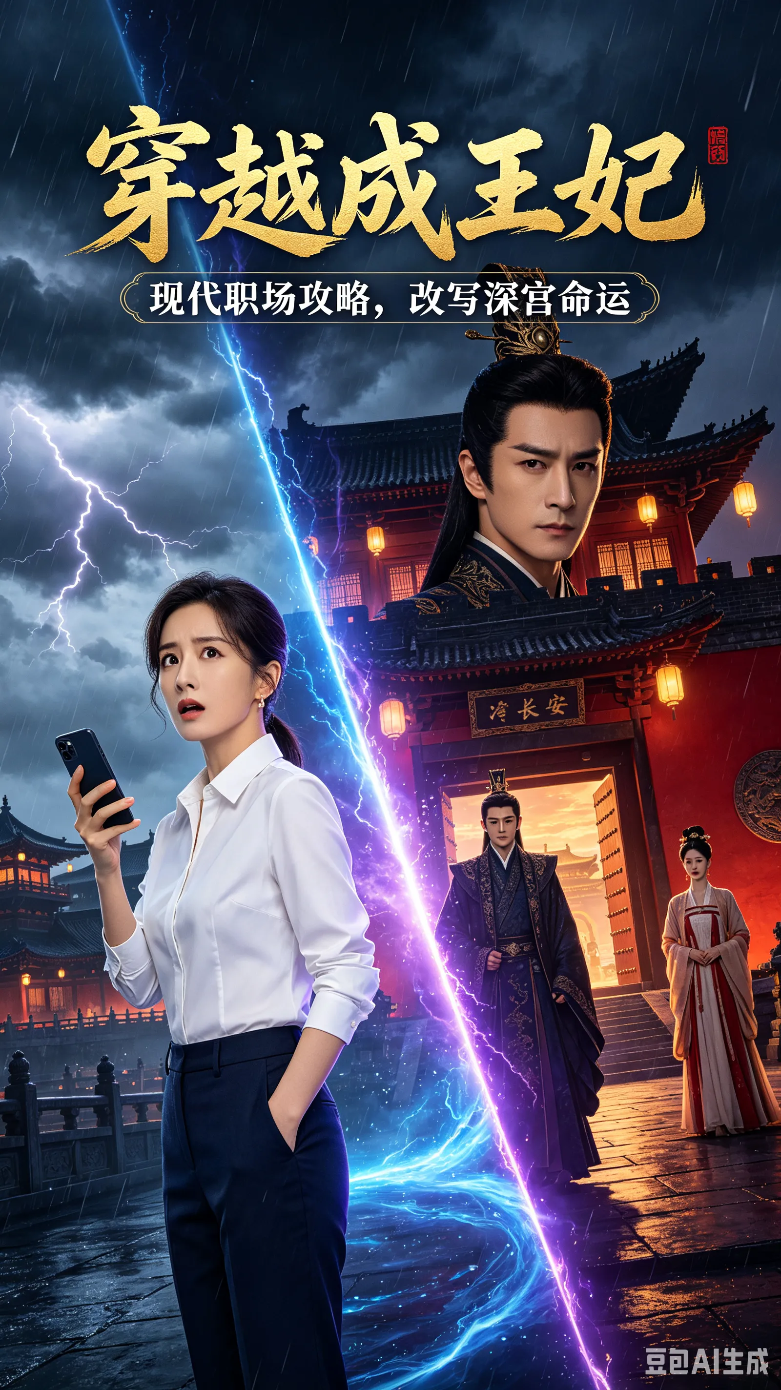 黄果短剧热门短剧《穿越王妃不好惹》封面 - 古装穿越题材