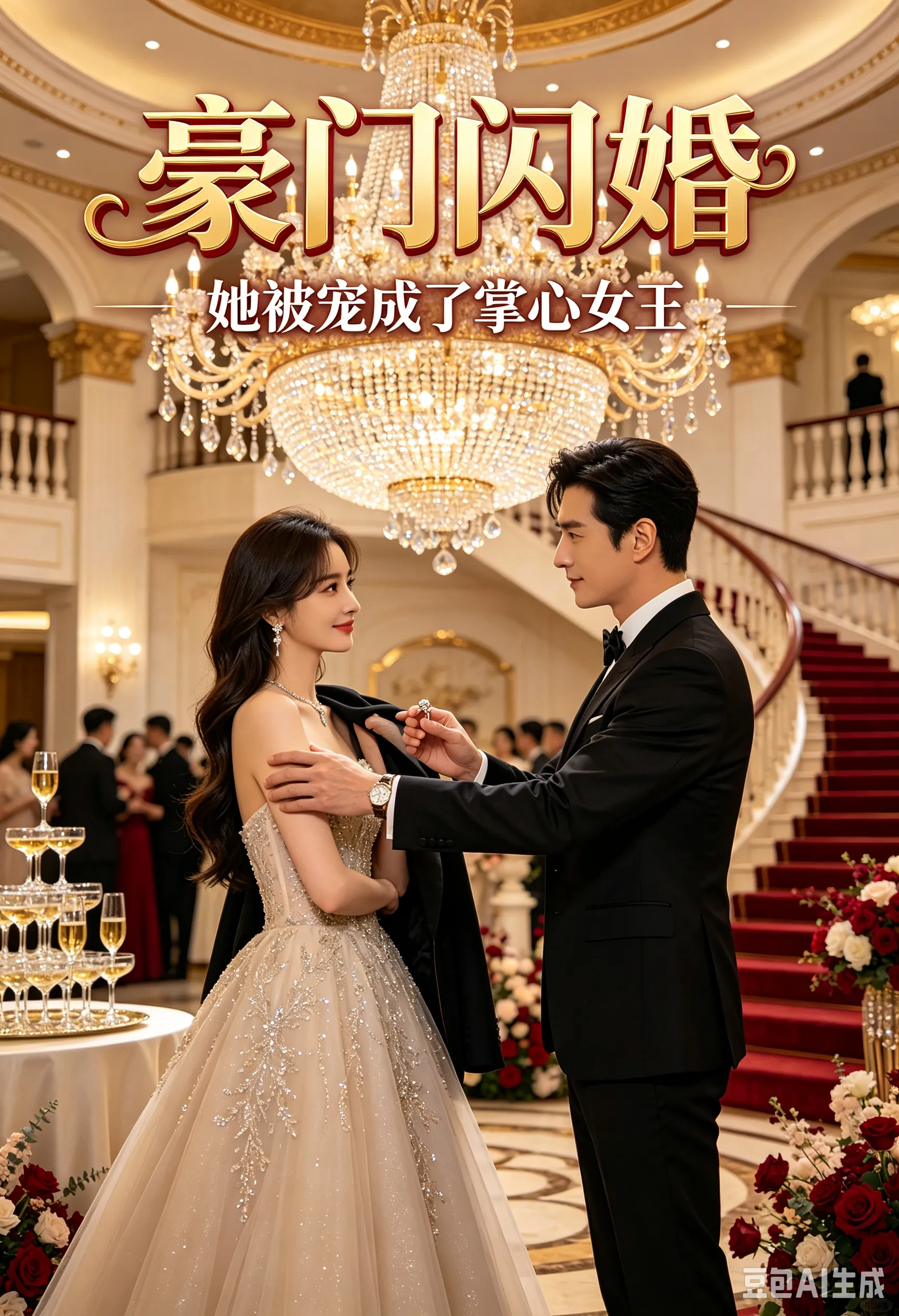 黄果短剧热门短剧《豪门闪婚》封面 - 豪门甜宠题材