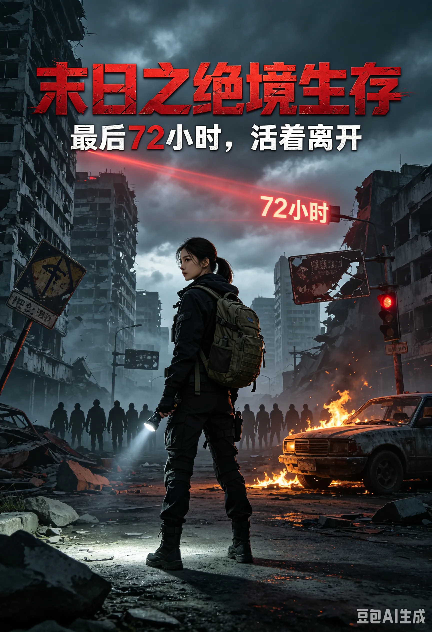 黄果短剧热门短剧《末日之绝境生存》封面 - 重生复仇题材